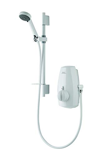 Aqualisa 813.40.20 Aquastream Power Shower, weiß von Aqualisa