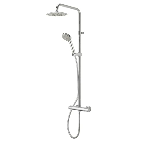 Aqualisa MD110SC Midas 110 Fester Kopf und verstellbare Kopfbrause, Chrome von Aqualisa
