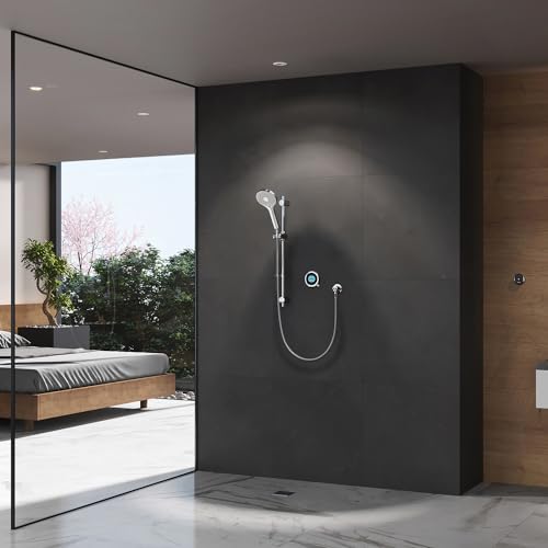 Aqualisa OPQ.A2.BV.23 Optic Q Smart-Dusche, verdeckt mit verstellbarem Kopf - für Schwerkraftpumpsysteme von Aqualisa
