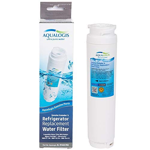 Aqualogis Kühlschrank Wasserfilter Ersatz kompatibel mit Bosch Ultra Clarity 644845, Neff Miele 740560, 00740560, 9000194412, REPLFLTR10, Bypass Cartridge Aqualogis Kühlschrank Wasserfilter Ersatz kompatibel mit Bosch Ultra Clarity 644845, Neff Miele 740560, 00740560, 9000194412, REPLFLTR10, Bypass Cartridge von Aqualogis