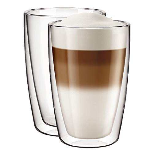 Aqualogis Doppelwandiges Thermoglas, Cappuccino, Latte Venedig, 2 Stück (280 ml) von Aqualogis