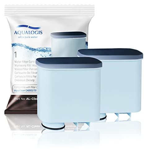 Aqualogis Kompatibel Filterpatrone Für Philips CA6707/10 Rundum-Pflegeset und Saeco Kaffeevollautomaten mit AquaClean (2) von Aqualogis