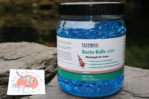 TRIPOND Bacto-Balls aktiv Filterstarter nach Medikamenteneinsatz von Aqualogistik/ Tripond