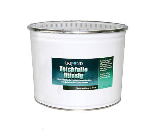 TRIPOND FLÜSSIGE TEICHFOLIE SCHWARZ 5 LITER TRIPOND FLÜSSIGE TEICHFOLIE SCHWARZ 5 LITER von Aqualogistik/ Tripond
