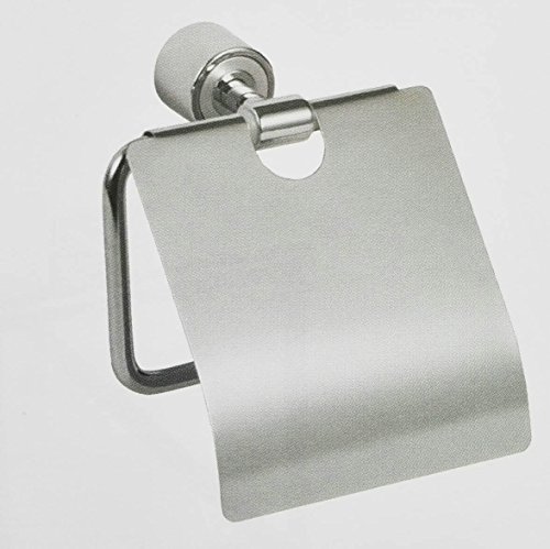 Aqualy® Toilettenpapierhalter mit Deckel chrom von Aqualy