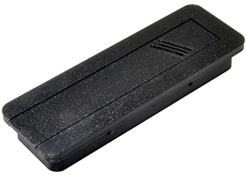 Aquameta Aquarium Feed Hole Cover für Fluval Flex 9G/15G (Fluval Flex 9 Gallon, Schwarz) von Aquameta