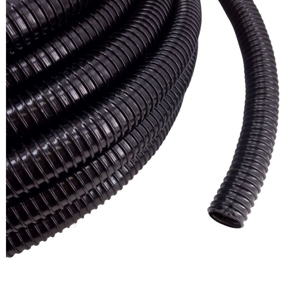 Aquaone Spiralschlauch AquaOne Teichschlauch Spiralschlauch 19 mm 3/4" 15 Meter schwarz Top Qualität Rolle pvc lichtundurchlässig Pumpe Filter von Aquaone