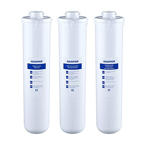 Aquaphor 208334 Crystal Ersatzkartuschen-Set K3-K2-K7, Weiß von AQUAPHOR