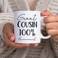 Cousin Geschenke, Geschenke Für Frauen, Geburtstagsgeschenk, Personalisierte Geschenk Cousin, Besten Freund Fern Becher von AquariansDream