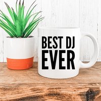 Hochzeits-Dj-Geschenk Bester Dj Ever Becher Disc Jockey Dj-Geschenk Lustige Dj-Becher-Geschenk-Ideen Für Djs Techno Dnb Bassline Geschenk Dj-Becher von AquariansDream