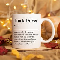 Lustige Lkw Fahrer Definition Becher Geschenk Für Trucker Papa Mann Kollegen von AquariansDream