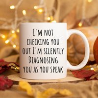 Lustiger Psychologe Becher Geschenk Für Therapeut Geschenke Kaffeetasse Büro Dekor Abschlussgeschenk von AquariansDream