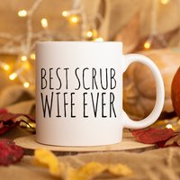 Personalisierte Krankenschwester Becher Beste Peeling Frau Aller Zeiten Geschenk Geschenke Mitarbeiter Arbeit Bff von AquariansDream