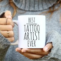 Tattoo-Künstler-Geschenke Bester Tattoo-Künstler Aller Zeiten Tattoo-Shop-Dekor Tattoo-Becher Tattoo-Geschenk-Ideen Wertschätzung Danke Geschenke von AquariansDream