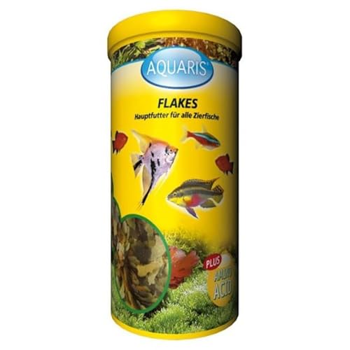 AQUARIS Flakes Aquarium Zierfischfutter - 45g / 250ml eine perfekt ausgewogene Komposition, aus sorgfältig ausgewählten Rohstoffen hergestellt AQUARIS Flakes Aquarium Zierfischfutter - 45g / 250ml eine perfekt ausgewogene Komposition, aus sorgfältig ausgewählten Rohstoffen hergestellt von Aquaris