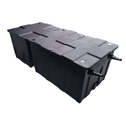 AquaOne Teichfilter CBF-550 B I Durchlauffilter für Teiche bis 90.000 Liter I Bio Teich Filter mit einfacher und unkomplizierter Handhabung I einfache Reinigung I klares Wasser im Gartenteich AquaOne Teichfilter CBF-550 B I Durchlauffilter für Teiche bis 90.000 Liter I Bio Teich Filter mit einfacher und unkomplizierter Handhabung I einfache Reinigung I klares Wasser im Gartenteich von AquaOne
