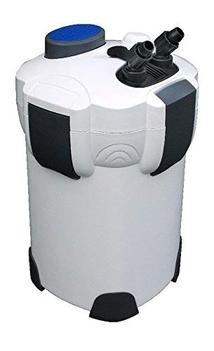 AquaOne Aquarium Außenfilter HW-304A 2000 L/h I Hochwertiger Filter für Aquarien bis 1000 Liter I Pumpe mit Filtermedien für Süßwasser und Meerwasser Becken von AquaOne