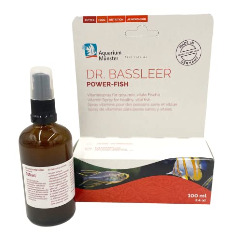 Aquarium Münster - Dr. BASSLEER - Power-Fish Vitaminspray für gesunde, vitale Fische - 100ml - für Süss- und Meerwasser geeignet von Aquarium Münster
