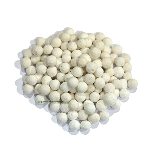 Ø8-12mm Sinterglas Kugeln, 500 ml (470g), Filter Ball,Aquarium Bio Filtermittel von AQUARIUM PLÜDERHAUSEN