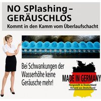 Aqua Medic Armatus Read Sea Überlauf Geräuschlos Machen - Keine Geräusche Mehr Easy Drain Wasserstand Schwankungen Ausgleichen von AquariumDream