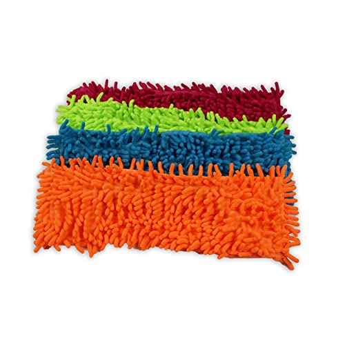 4 Fach Set Mikrofaser Wischmop Ersatzbezug Microfaser Bodenwischer Wischtücher Lappen von Aquariumpflanzen.net