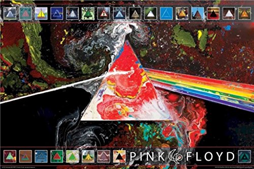 Aquarius Pink Floyd Dark Side Poster von AQUARIUS