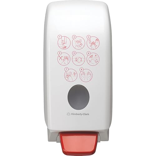 Aquarius Spender für Handdesinfektionsmittel 7124 – Weiß, 1 l von Aquarius