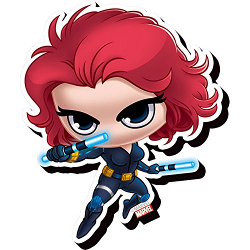 Avengers Black Widow Chibi Funky Chunky Magnet von AQUARIUS