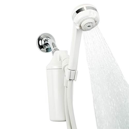 Aquasana AQ-4105 Duschkopf-Filtersystem mit Handstab, Weiß Aquasana AQ-4105 Duschkopf-Filtersystem mit Handstab, Weiß von Aquasana