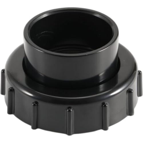Aquatonics Black Pool Valve Adapter Replacement 270100 Kit for Filter, FNS Plus Filter, Clean and Clear Plus Filter, Compatible with 5.1 cm and 6.3 cm Sanitär, Includes Socket Connectors and O-Rings von Aquatonics