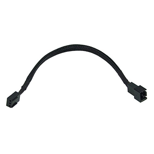 Phobya Adapter 3Pin (12V) auf 3Pin (5V) 20cm - Schwarz Kabel Lüfterkabel und Adapter von Phobya