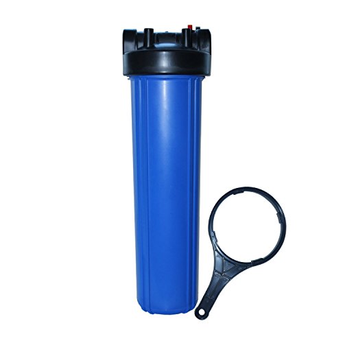 Big Blue 20" 1"IG Filtergehäuse mit Filterschlüssel Wasserfilter Vorfilter Hauswasserfilter Filterpatrone Big Blue 20" 1"IG Filtergehäuse mit Filterschlüssel Wasserfilter Vorfilter Hauswasserfilter Filterpatrone von Aquintos Wasseraufbereitung