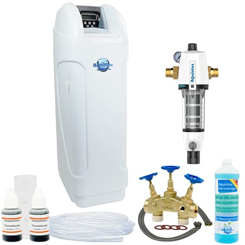 Entkalkungsanlage Wasserenthärter MKC80 TOP-Line - Anschlussset wählbar (Mit Anschlussset 4) von Aquintos Wasseraufbereitung