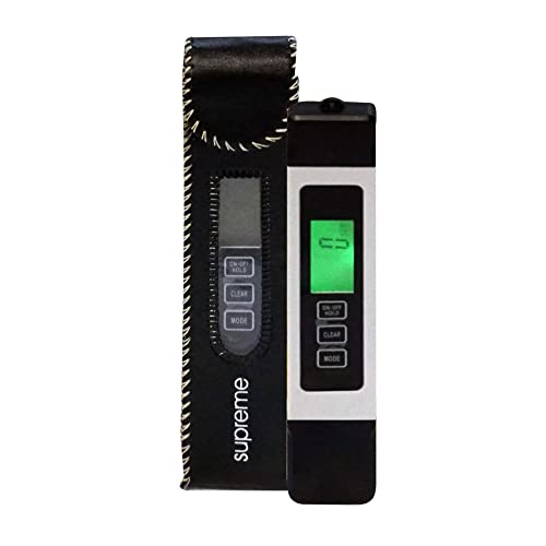 Leitwertmessgerät Leitfähigkeitsmessgerät Leitwert und Wassertemperatur messen Digitales TDS Meter 0-9999+ ppm / 0-50°C von Aquintos Wasseraufbereitung