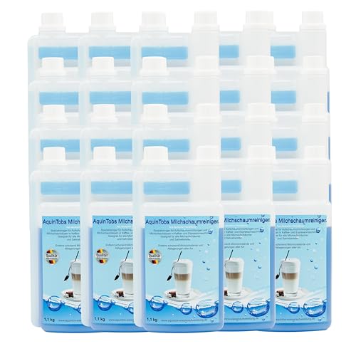 Milchschaumreiniger 20 Liter - Milchsystemreiniger, Milchkreislaufreiniger für Aufschaumvorrichtungen und Milchschaumdüsen in Kaffee- und Espressomaschien von Aquintos Wasseraufbereitung
