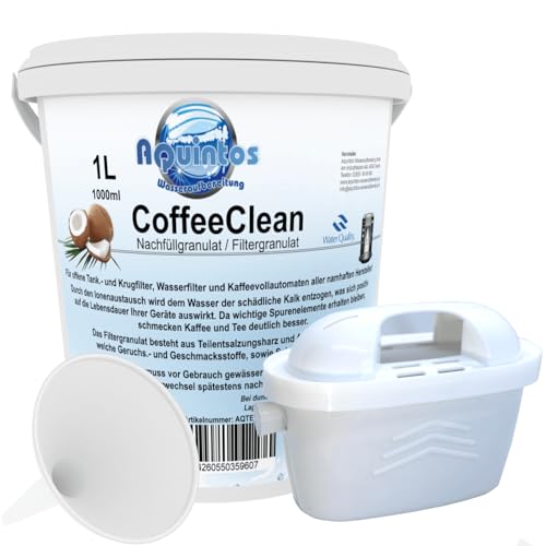 Nachfüllset passend für Tischwasserfilter Brita Maxtra PearlCo Unimax Dafi Aquaphor Maxfor Tassimo T55-T85 Anna Wasserkocher Russell Hobbs Nachfüll Refill Set 1L + 2 Filter Nachfüllset passend für Tischwasserfilter Brita Maxtra PearlCo Unimax Dafi Aquaphor Maxfor Tassimo T55-T85 Anna Wasserkocher Russell Hobbs Nachfüll Refill Set 1L + 2 Filter von Aquintos Wasseraufbereitung