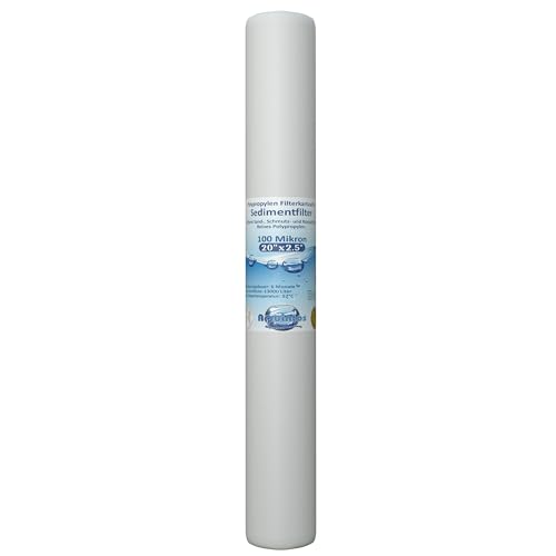 Polypropylen Wasserfilter Sedimentfilter Partikelfilter 5 Zoll • 10 Zoll • 20 Zoll 1µ • 5µ • 10µ • 25µ • 50µ • 100µ (20 Zoll 100µ) von Aquintos Wasseraufbereitung