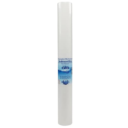 Sedimentfilter Wasserfilter Partikelfilter 20 Zoll Wasserfilterpatrone Polypropylen PP - Verschiedene Filterfeinheiten (50µ) von Aquintos Wasseraufbereitung