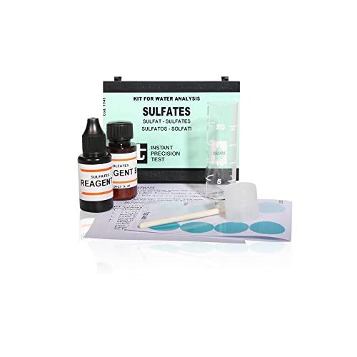 Sulfat Wassertest Sulfat im Wasser messen Hydrogensulfat Wasser-Messbesteck von Aquintos Sulfat Wassertest Sulfat im Wasser messen Hydrogensulfat Wasser-Messbesteck von Aquintos von Aquintos Wasseraufbereitung