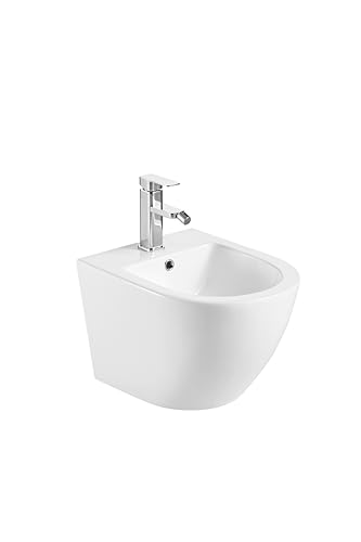 Aquore 385978 / SA.BGENOVASUSP Genova Bidet BTW Genua Ausgesetzt, Weiß glänzend von Aquore