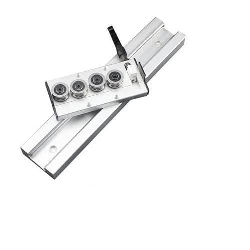 Aqxyhjk 1pc Silber Integrierte Dual-Achse Linear Guide SGR10N 28mm SGR15N 38mm SGR15 46mm SGR25 Guide 800mm 1000mm 1500mm CNC Holzbearbeitung (Color : SGR10 28mm Width, Size : 200mm), 51688 von Aqxyhjk