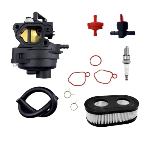 Aqxyhjk 799584 594058 Vergaser-Kit Zündkerze & Luftfilter Montage Kompatibel mit Carb 594057 592361 594529 Troy Bilt TB110(1Set) von Aqxyhjk