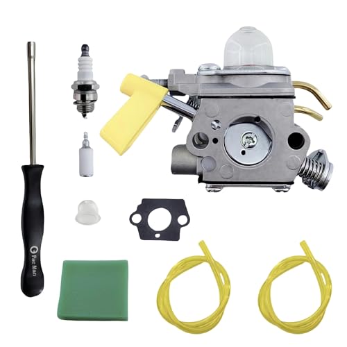 Aqxyhjk Vergaser for Ryobi UT-09521 C1U-H46A C1U-H60 OE 26cc 30cc UT-09510 OE 120900026 Fadentrimmermotor(1 Set as attached) von Aqxyhjk