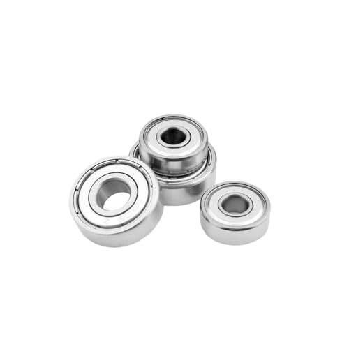 Aqxypas 10PCS/2PCS Edelstahl Lager SMR52 SMR62 SMR63 SMR74 SMR83 SMR84 SMR85 SMR95 SMR104 SMR105 SMR106 SMR115ZZ(2PCS,SMR52ZZ 2x5x2.5mm) von Aqxypas
