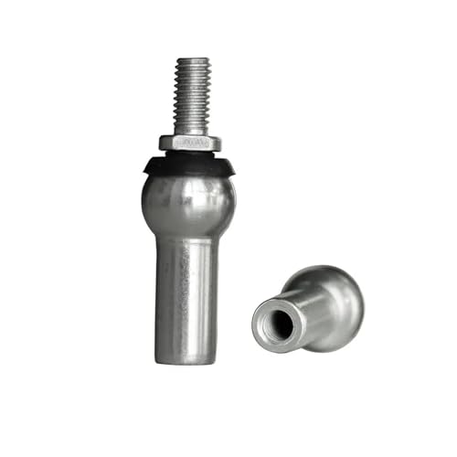 Aqxypas 4 Stück DIN71802 Axial-Kugelgelenke mit M6 x 1,0-Gewinde von Aqxypas