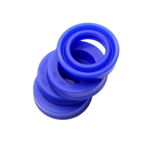Aqxypas 5 Stück ID 8–19 mm UN-Radialwellen-Hydraulikdichtung (ID x OD x THK) Polyurethan-Kolbenwelle, Kolbenstange, PU-Einzellippen-U-Cup-Öldichtungen(12x22x8mm) von Aqxypas