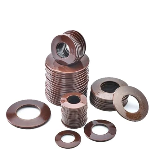 Aqxypas 60Si2MnA Belleville-Druckfedern-Dichtung, robuste Unterlegscheibe, Tellerfeder, Innendurchmesser 4,2–72 mm(10x5.2x0.5(10Pcs)) von Aqxypas