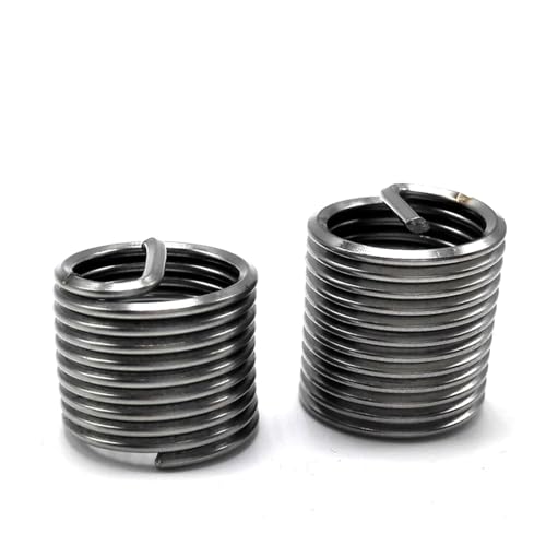 Aqxypas M13 Helicoil Einsätze, 304 Edelstahl Feingewindeeinsatz M13 * 1,5 p, G003(Size:1.5D -50 pieces) von Aqxypas