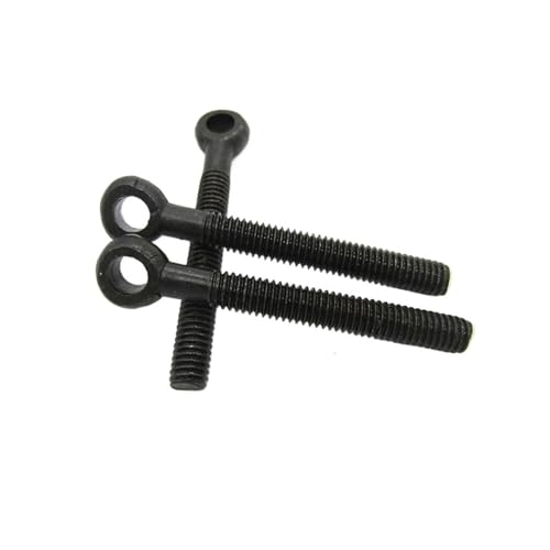 Aqxypas Q190 Q191 DIN444 UNI6058 Ringschrauben aus Kohlenstoffstahl M6 M8 M10 M12 Ringverbindungsschraube C0082 (Size : M10-100mm(2pcs)) von Aqxypas