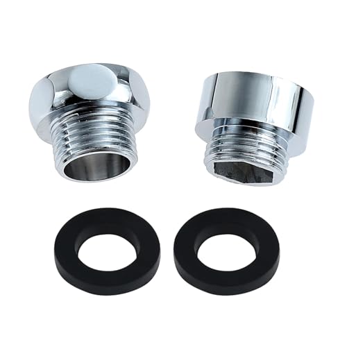 25 mm bis 20 Kupfer-Waschmaschinen-Wasserhahn-Küchenschlauchadapter Sechskant-/Rundgewinde-Wasserhahnadapter Badezimmer-Wasserhahnarmaturen lingli von Aqxyxsw